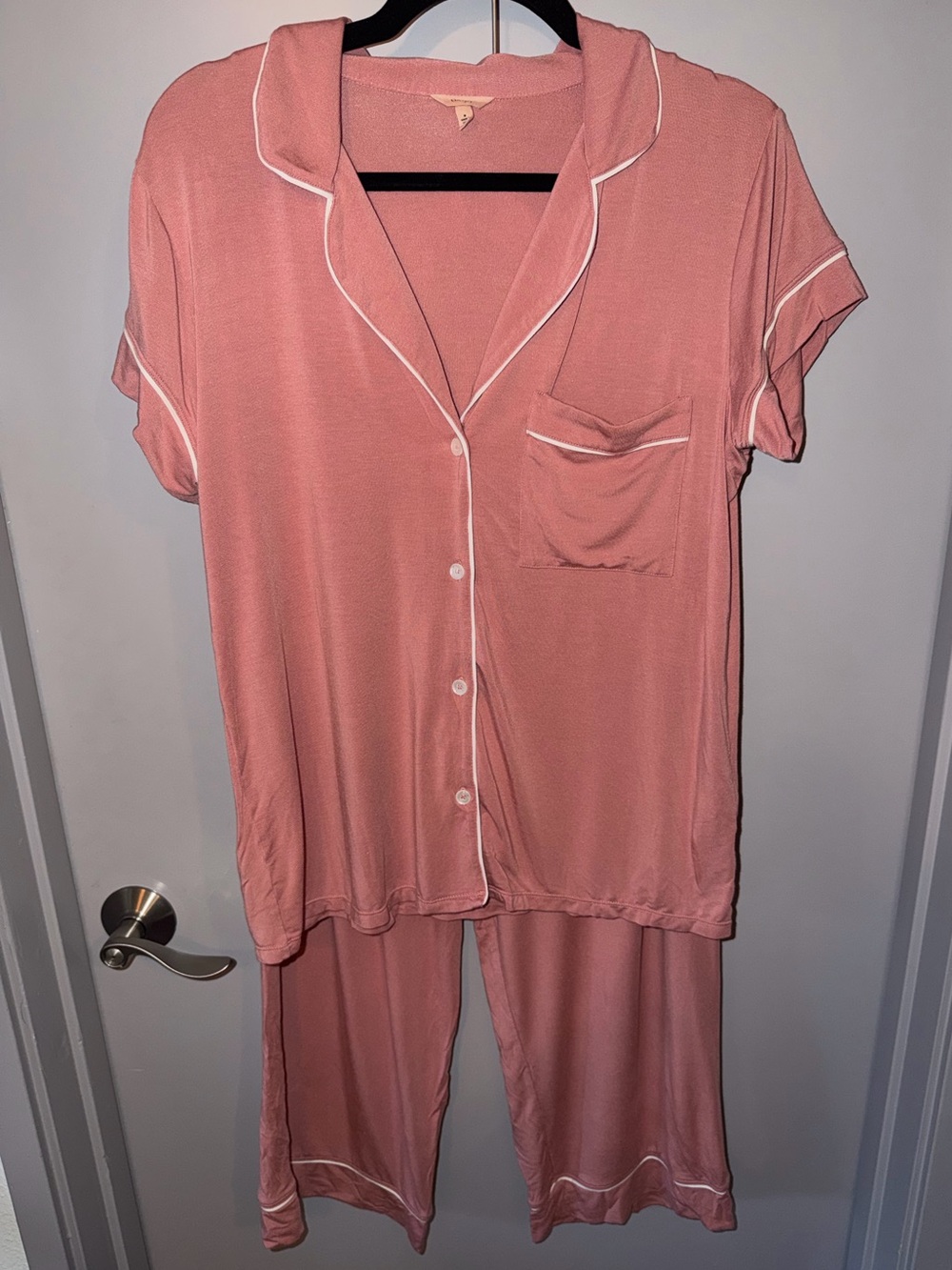 Eberjey Gisele Cropped Pajama Set